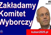 Jan Kubań na wybory