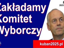 Jan Kubań na wybory