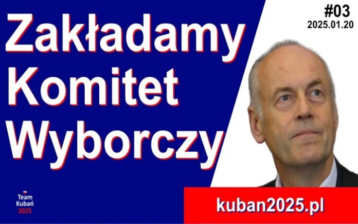 Jan Kubań na wybory